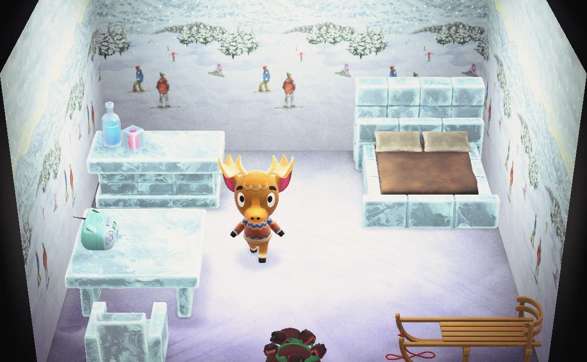 Erik house interior in Animal Crossing: New Horizons