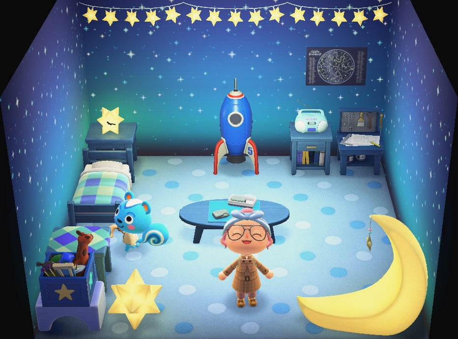 Filbert house interior in Animal Crossing: New Horizons