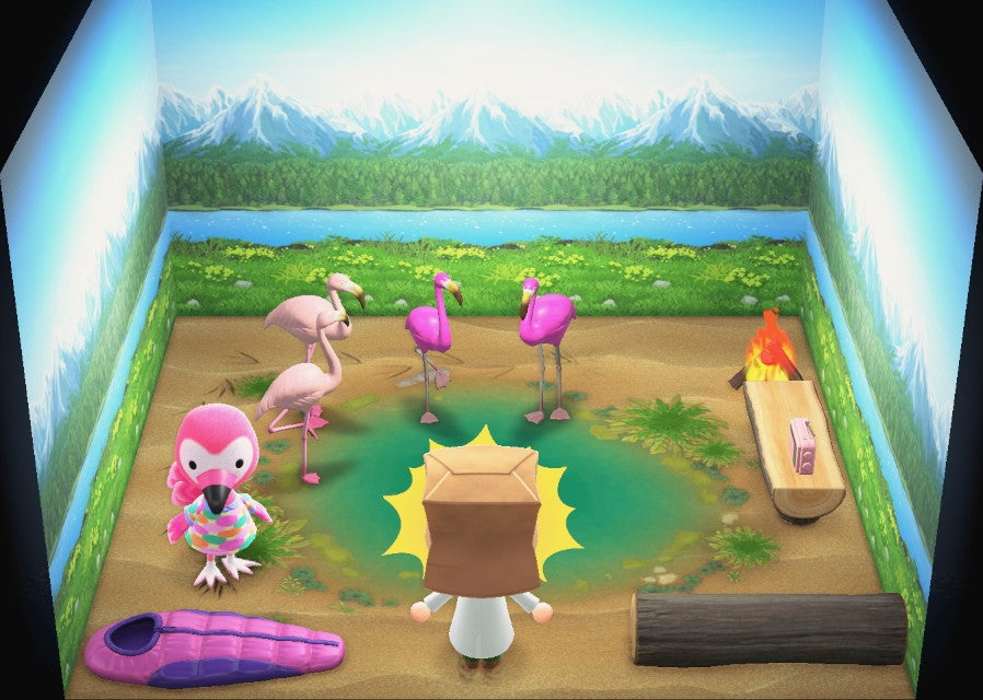 Flora house interior in Animal Crossing: New Horizons