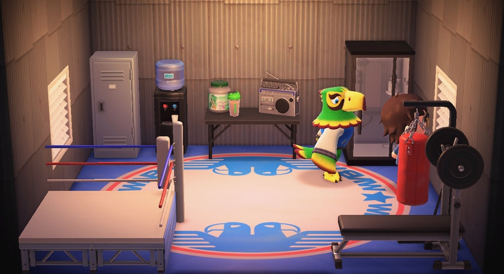 Frank house interior in Animal Crossing: New Horizons