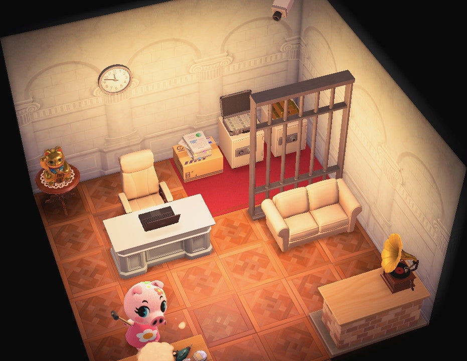 Gala house interior in Animal Crossing: New Horizons