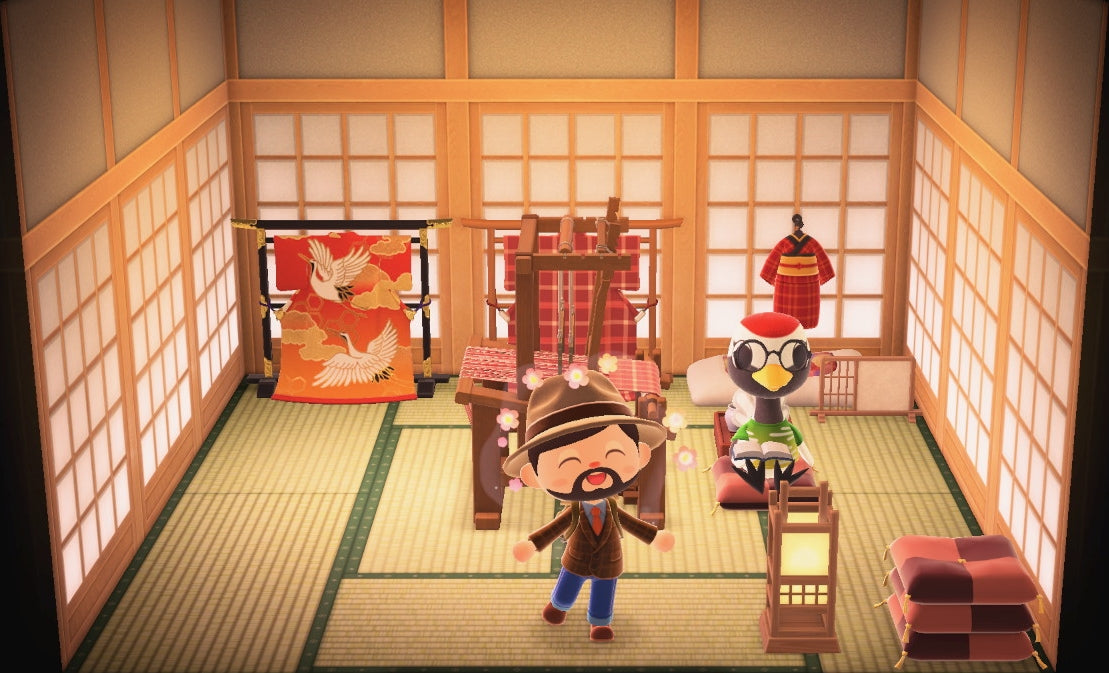 Gladys house interior in Animal Crossing: New Horizons