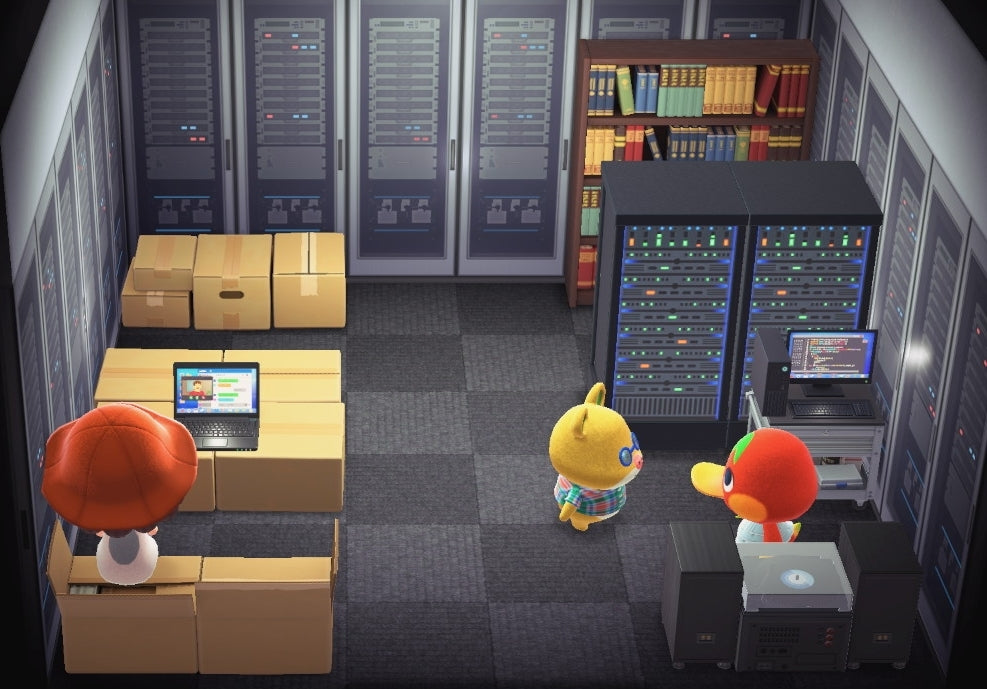 Graham house interior in Animal Crossing: New Horizons