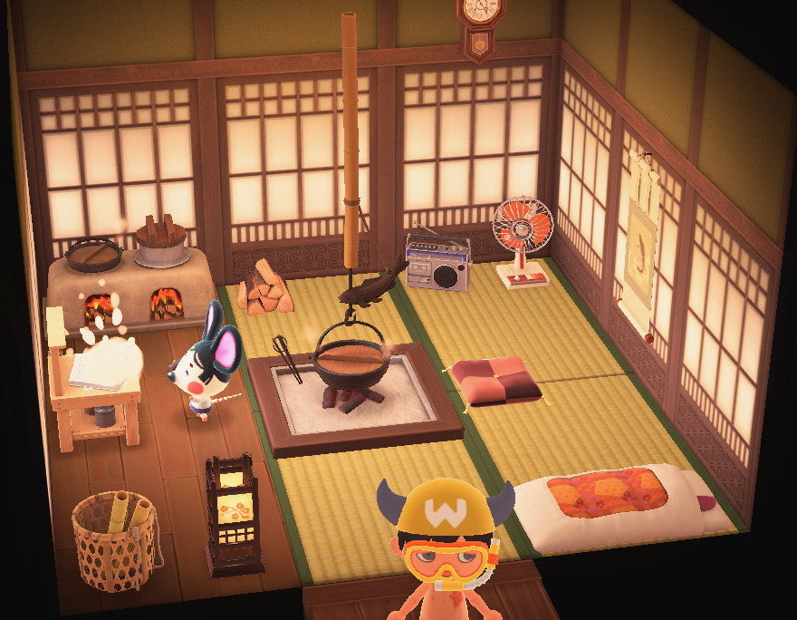 Greta house interior in Animal Crossing: New Horizons