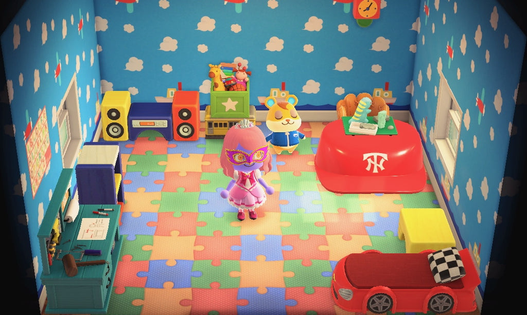 Hamlet house interior in Animal Crossing: New Horizons
