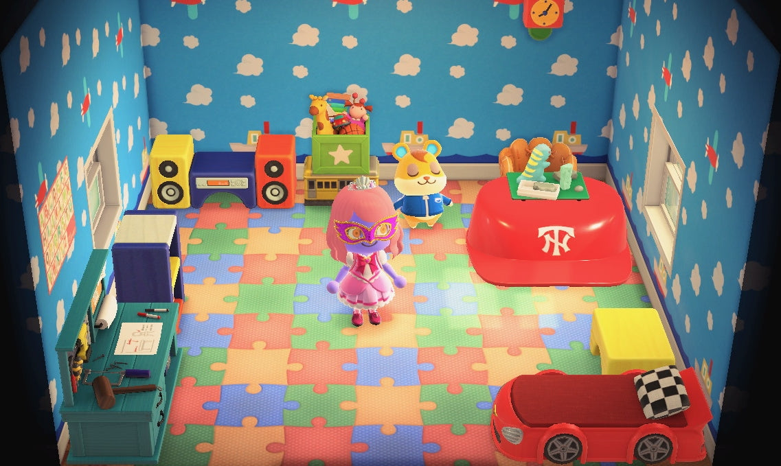 Hamlet house interior in Animal Crossing: New Horizons