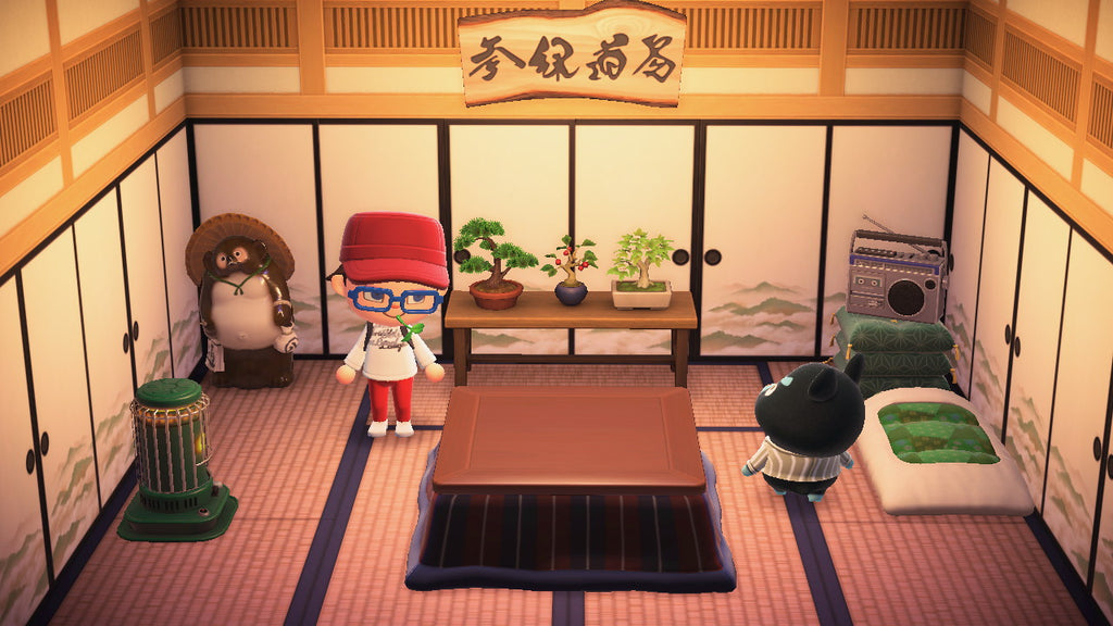 Hamphrey house interior in Animal Crossing: New Horizons