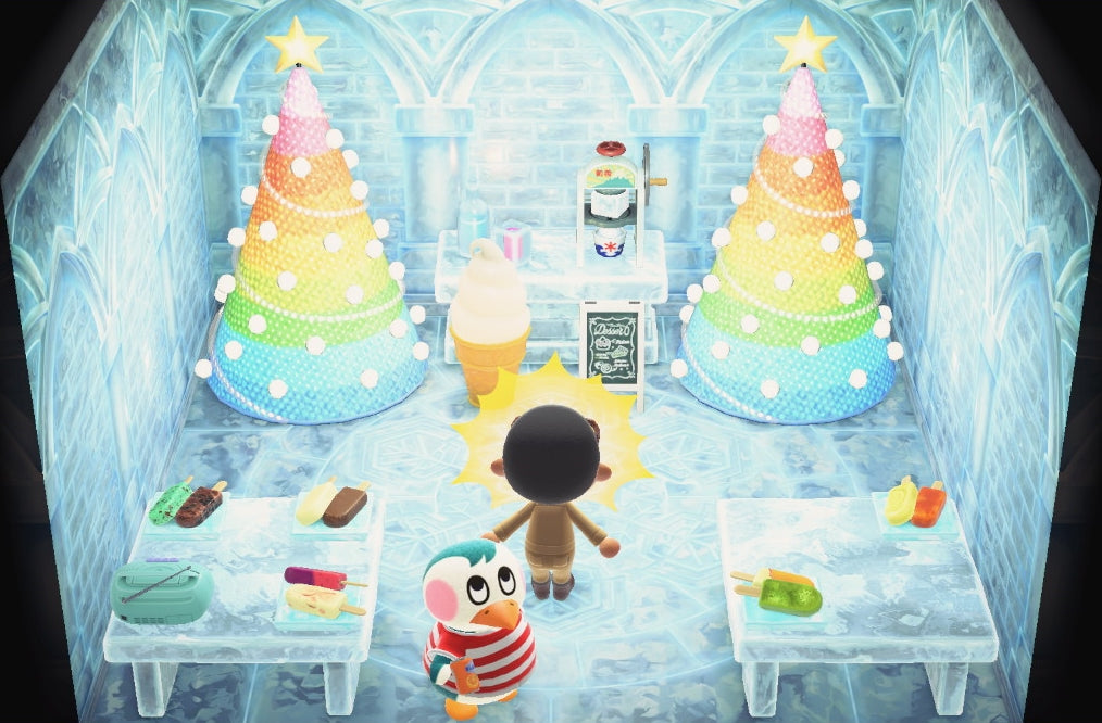 Iggly house interior in Animal Crossing: New Horizons