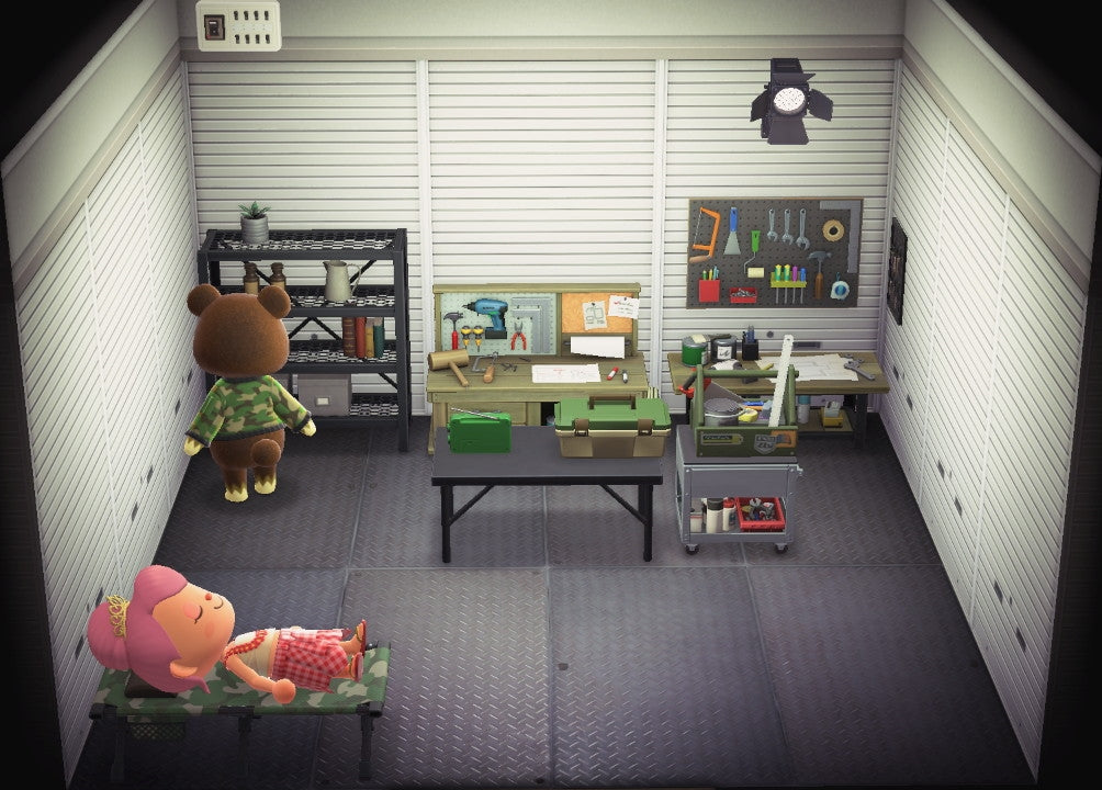 Ike house interior in Animal Crossing: New Horizons