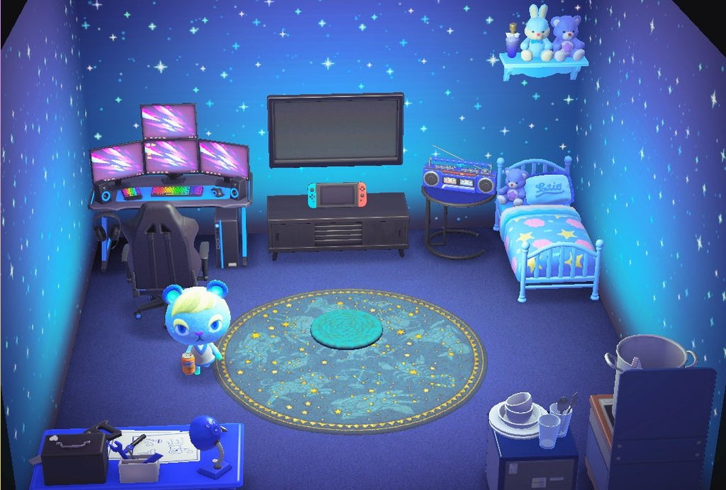 Ione house interior in Animal Crossing: New Horizons