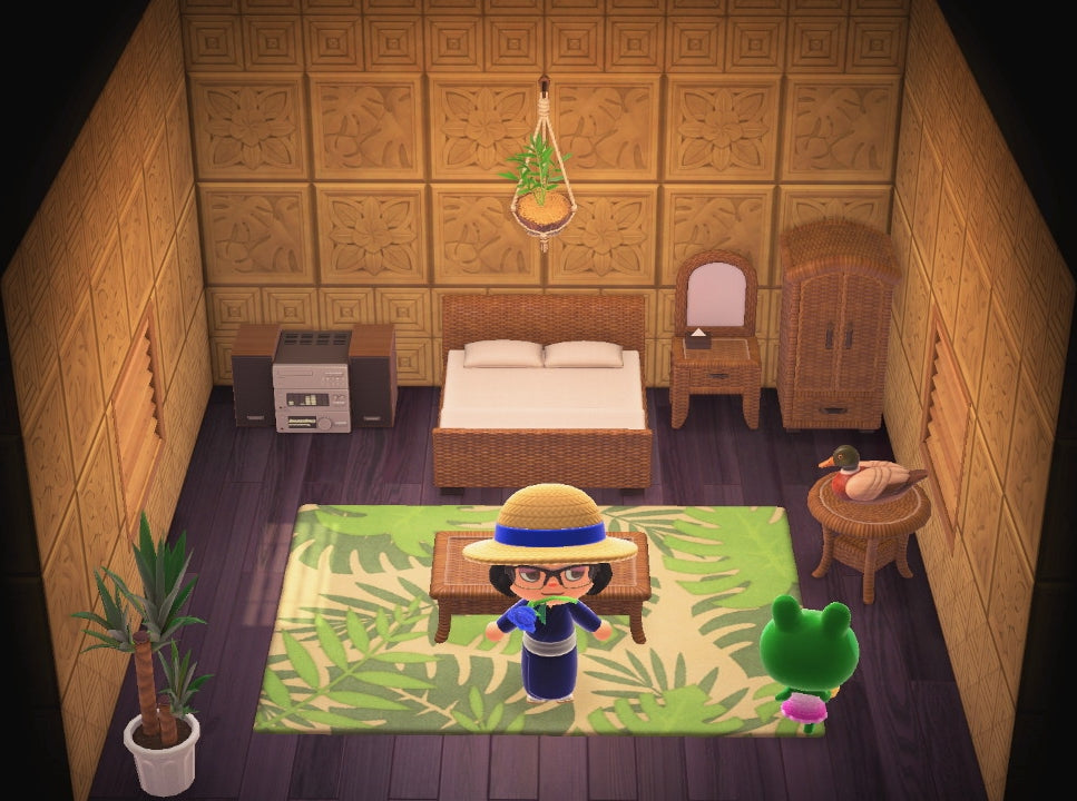 Jambette house interior in Animal Crossing: New Horizons