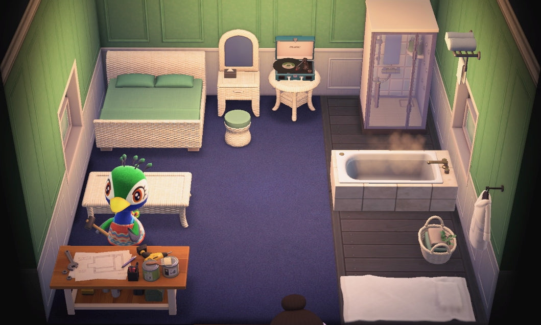 Julia house interior in Animal Crossing: New Horizons