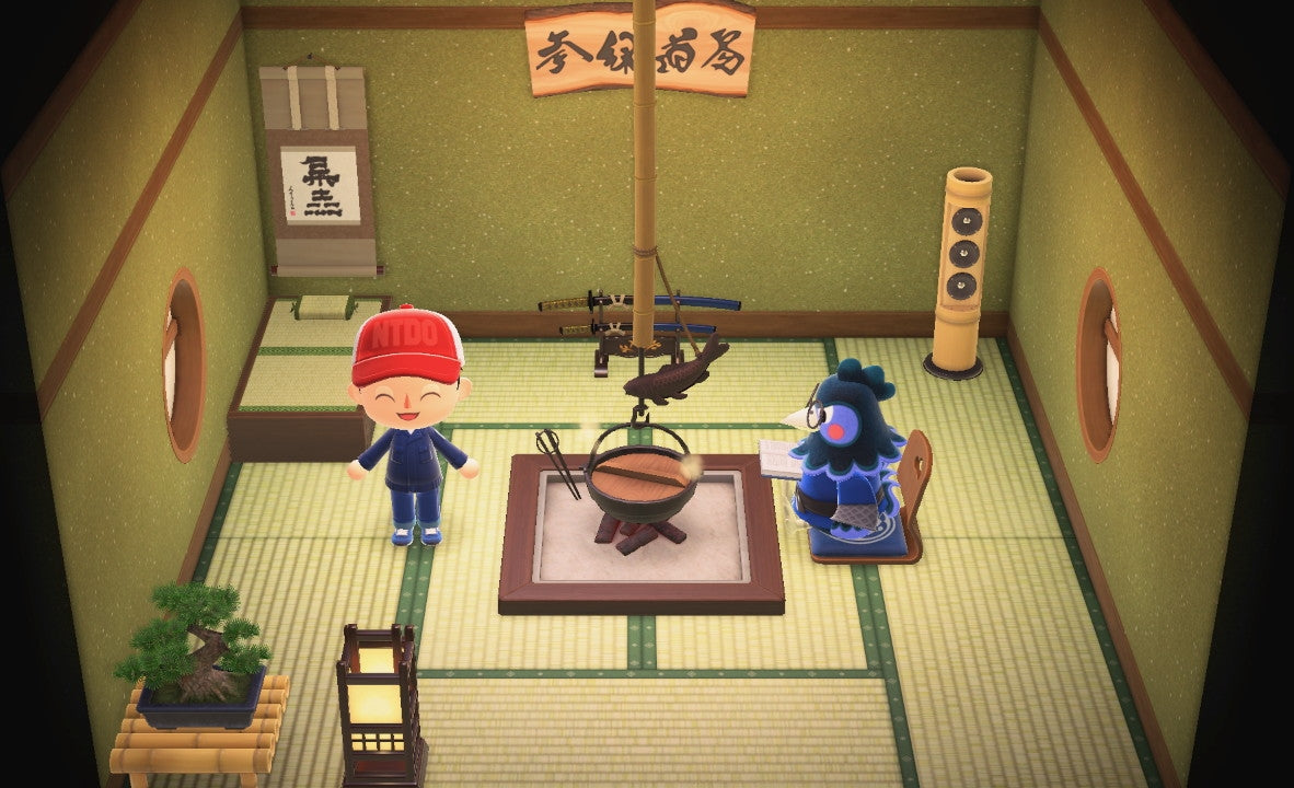 Ken house interior in Animal Crossing: New Horizons