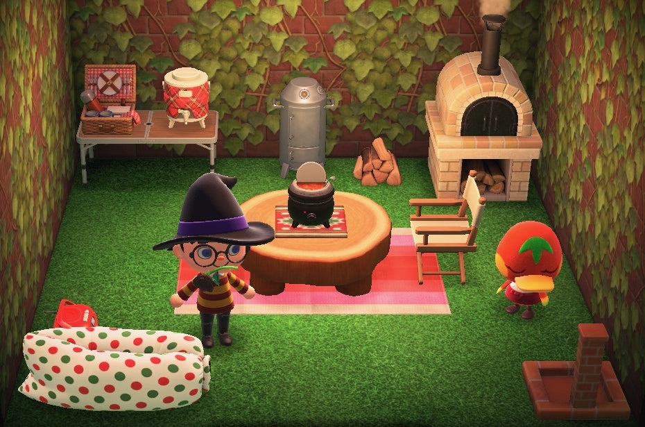 Ketchup house interior in Animal Crossing: New Horizons
