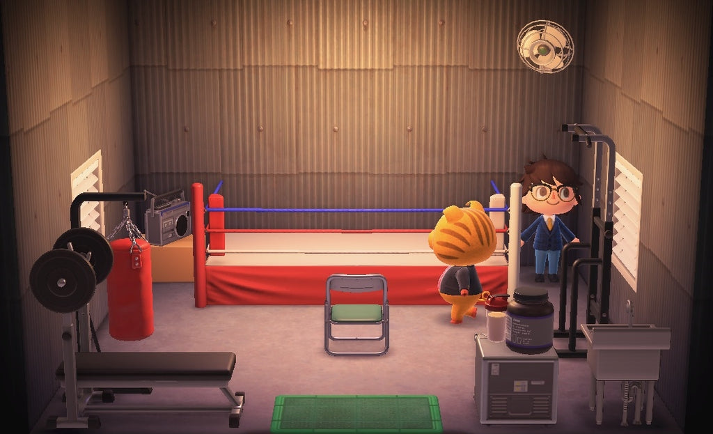 Kevin house interior in Animal Crossing: New Horizons