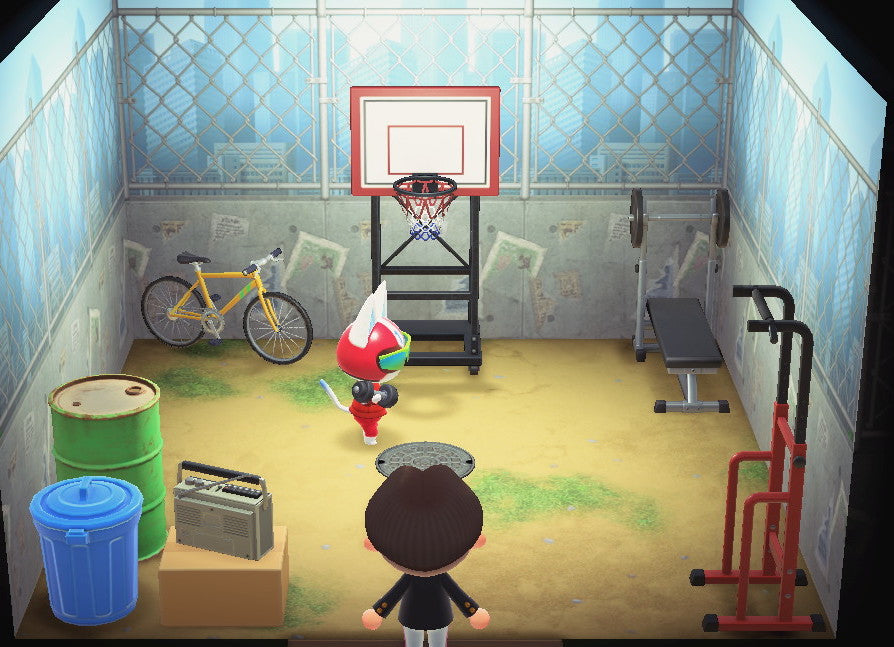 Kid Cat house interior in Animal Crossing: New Horizons