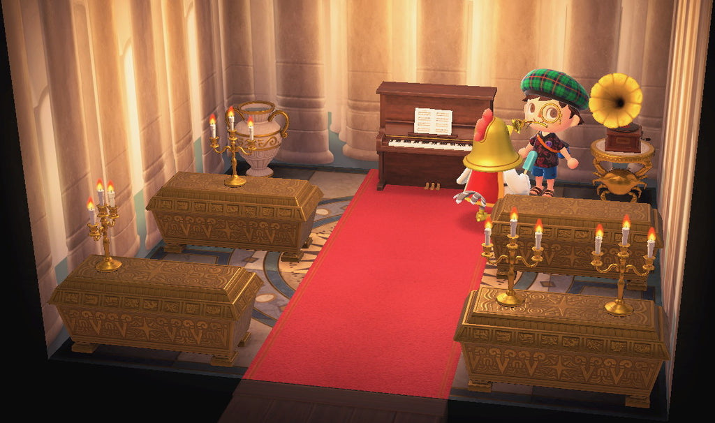 Knox house interior in Animal Crossing: New Horizons