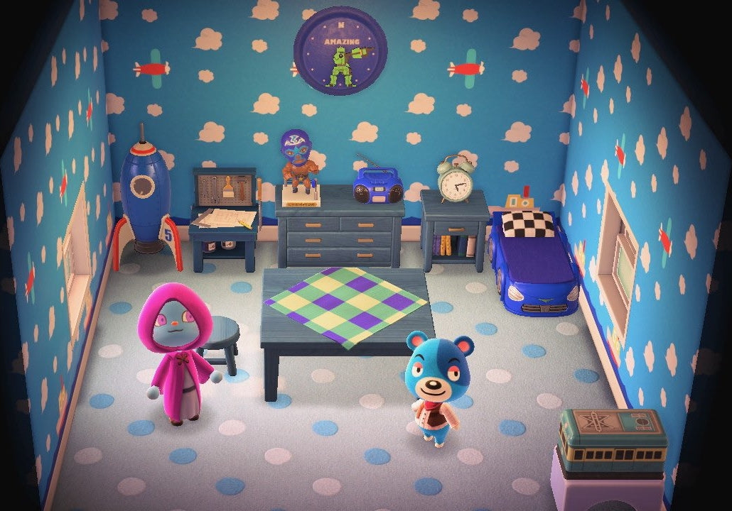 Kody house interior in Animal Crossing: New Horizons