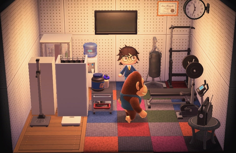 Louie house interior in Animal Crossing: New Horizons