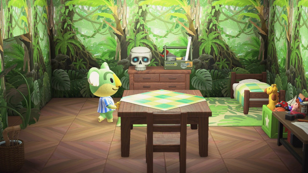 Lyman house interior in Animal Crossing: New Horizons