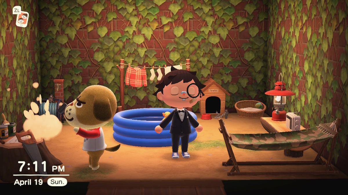 Mac house interior in Animal Crossing: New Horizons