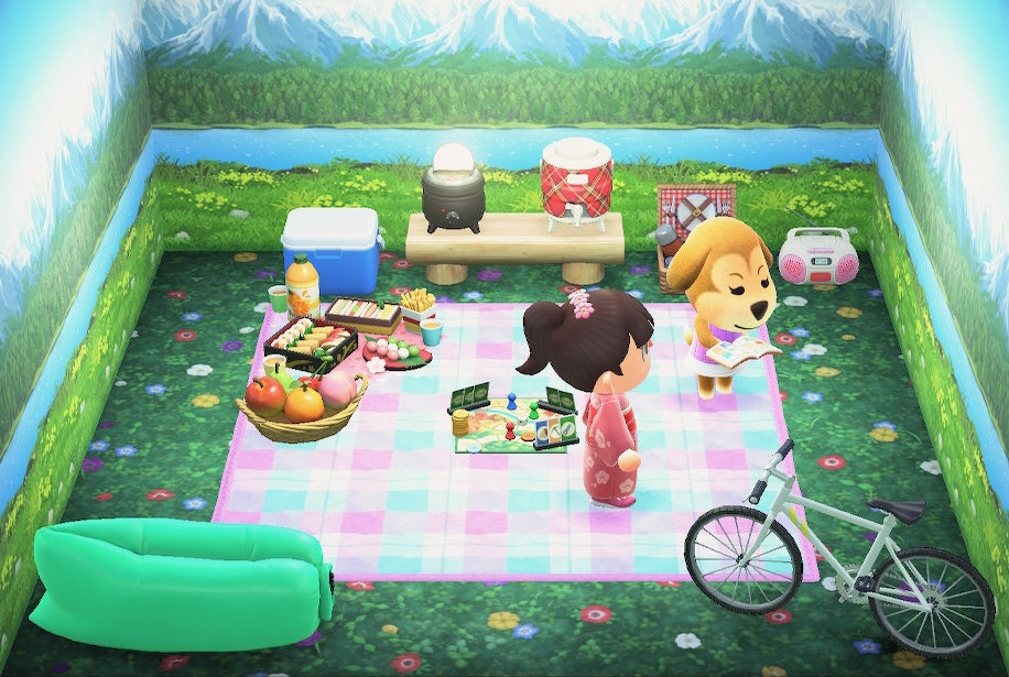 Maddie house interior in Animal Crossing: New Horizons