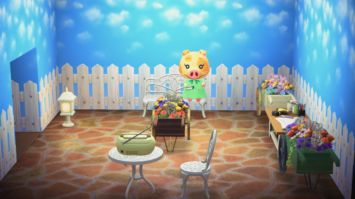 Maggie house interior in Animal Crossing: New Horizons