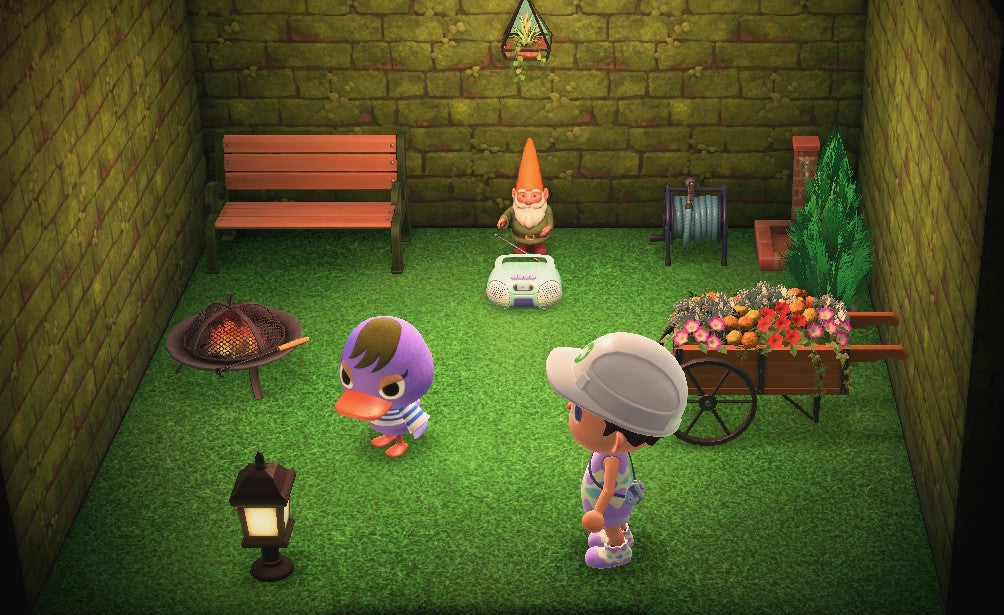 Mallary house interior in Animal Crossing: New Horizons
