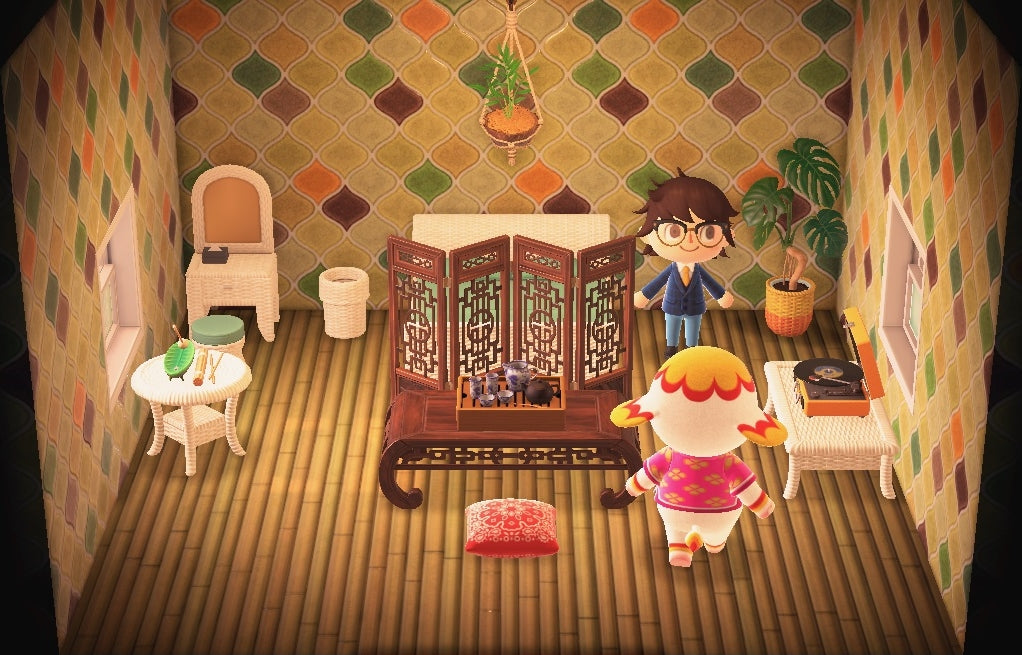 Margie house interior in Animal Crossing: New Horizons