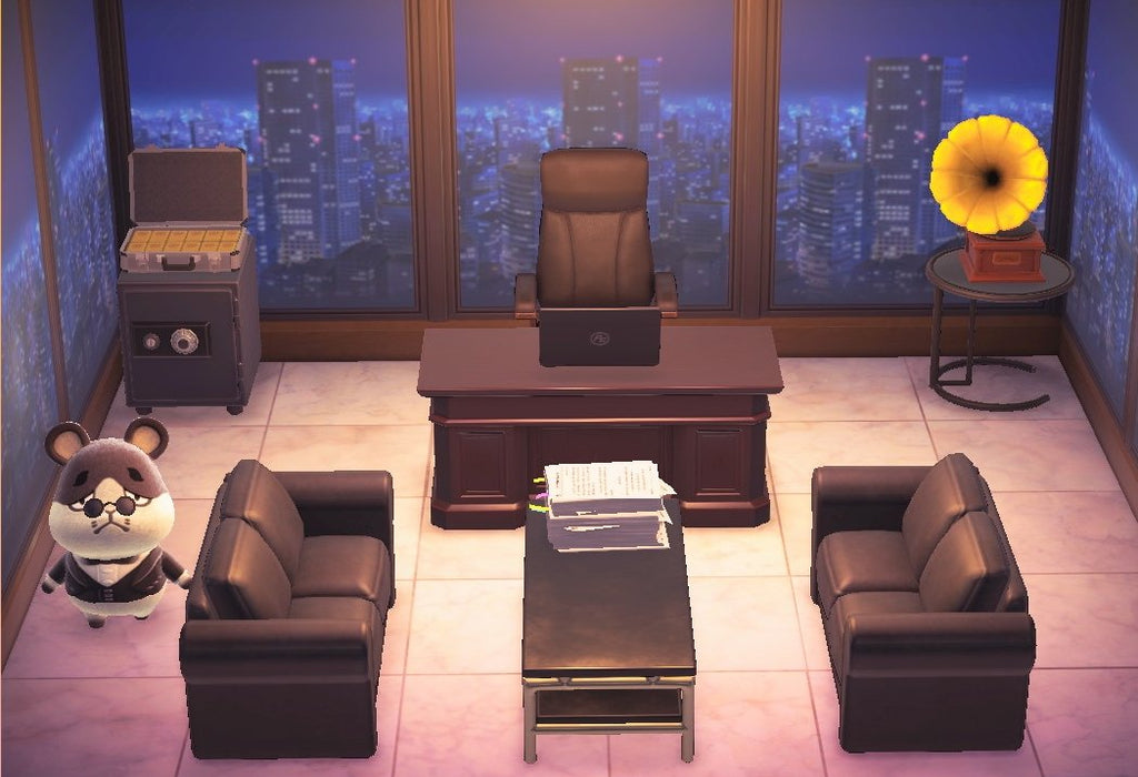 Marlo house interior in Animal Crossing: New Horizons