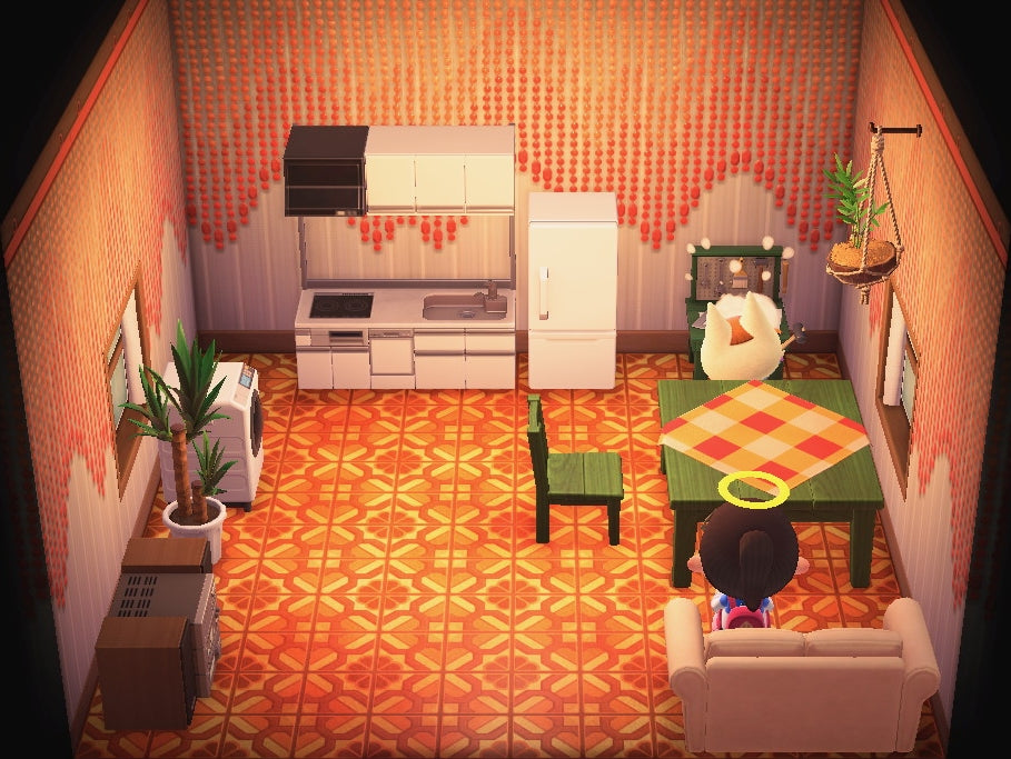 Merry house interior in Animal Crossing: New Horizons