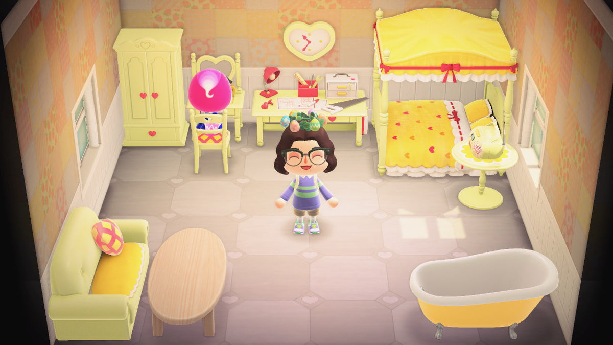 Midge house interior in Animal Crossing: New Horizons
