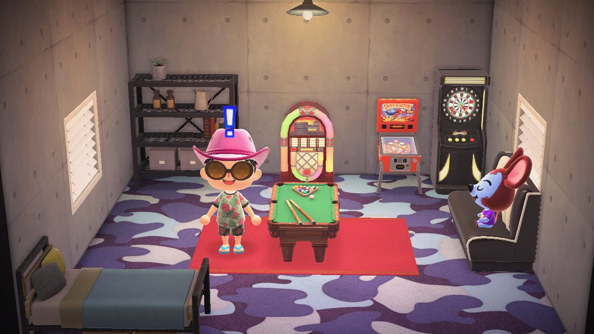 Moose house interior in Animal Crossing: New Horizons