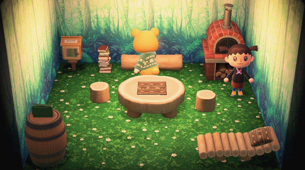 Nate house interior in Animal Crossing: New Horizons