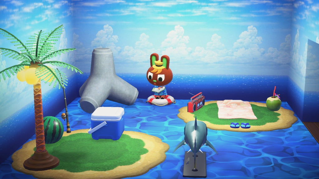OHare house interior in Animal Crossing: New Horizons