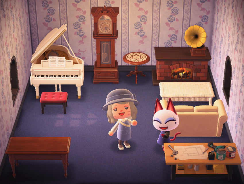 Olivia house interior in Animal Crossing: New Horizons