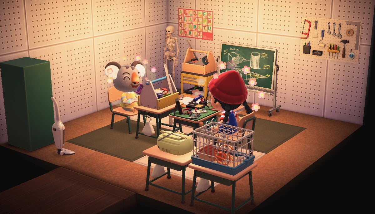 Ozzie house interior in Animal Crossing: New Horizons