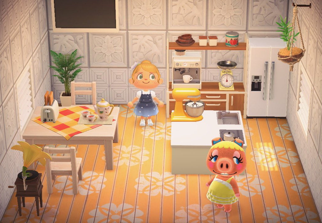 Pancetti house interior in Animal Crossing: New Horizons