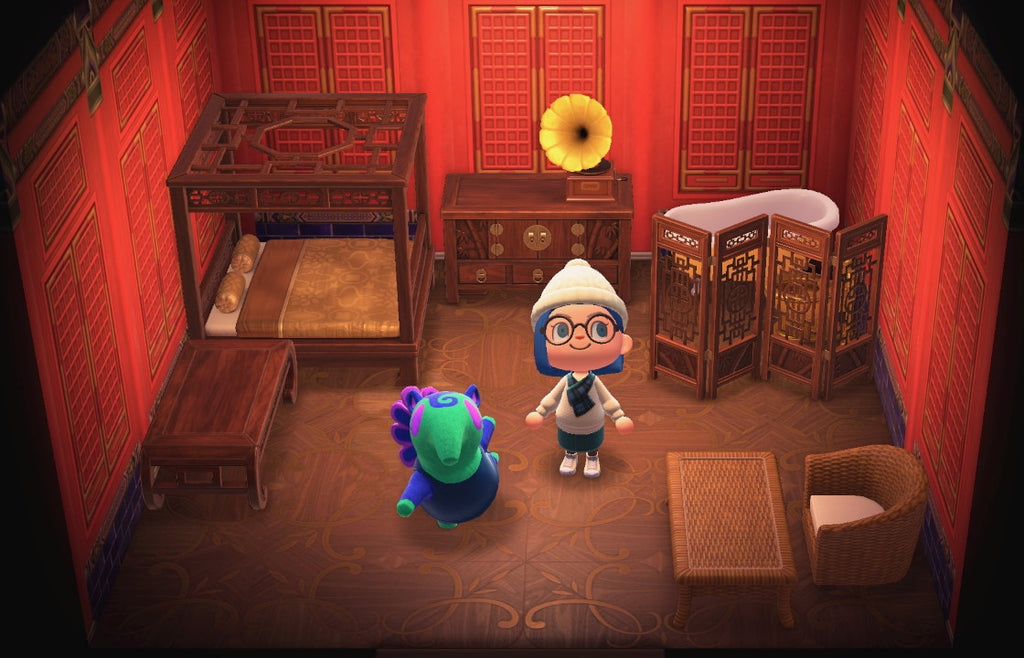 Pango house interior in Animal Crossing: New Horizons