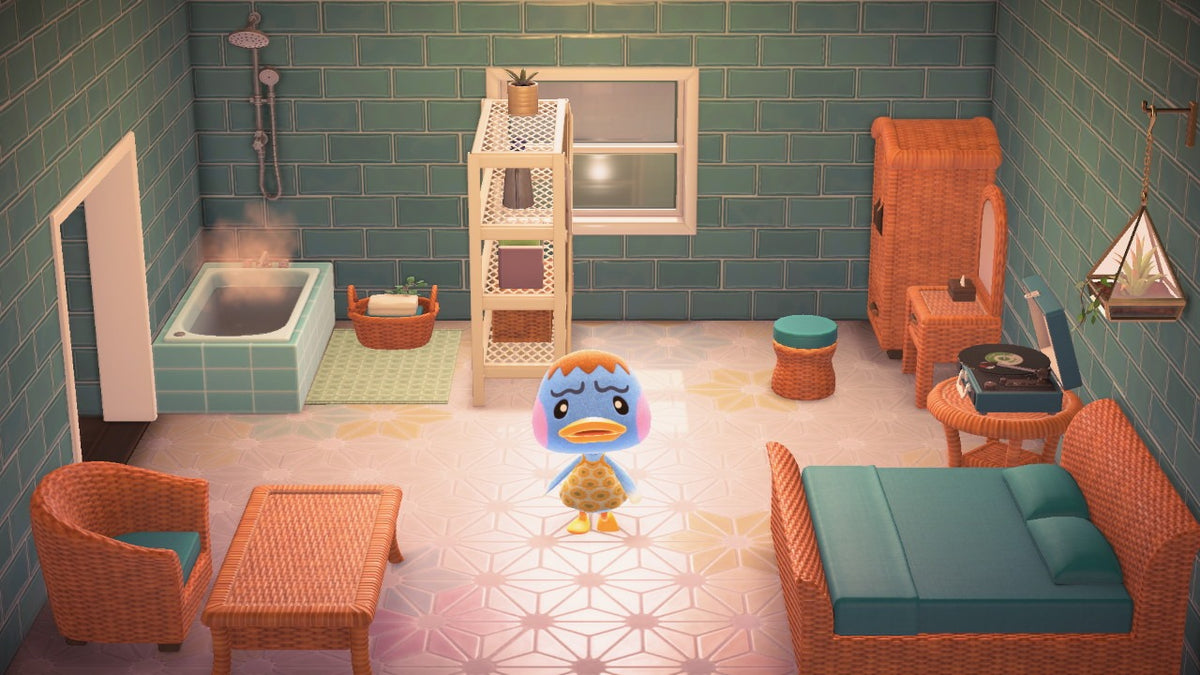 Pate house interior in Animal Crossing: New Horizons