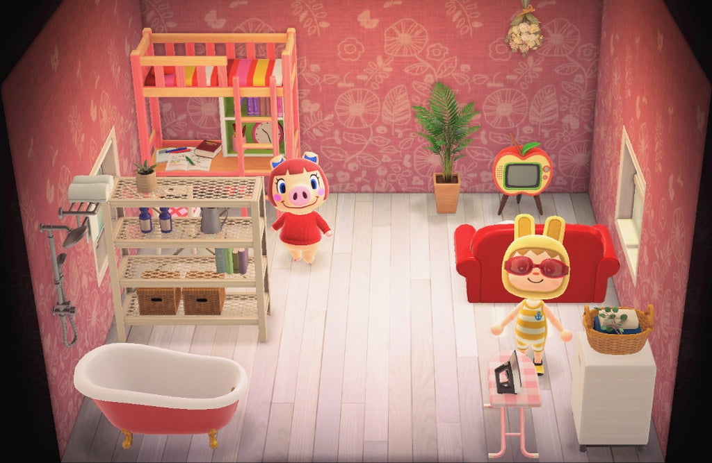 Peggy house interior in Animal Crossing: New Horizons