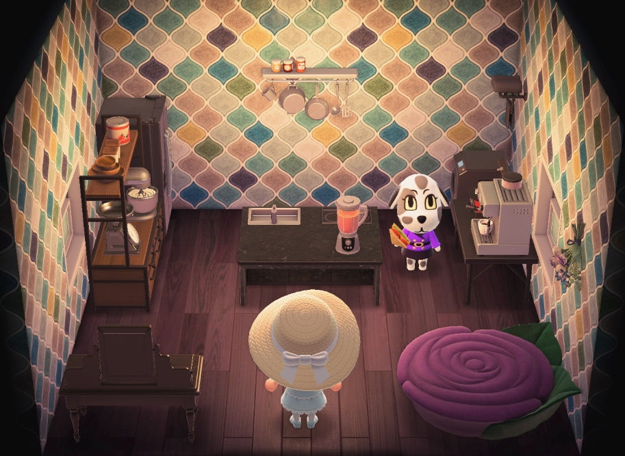 Portia house interior in Animal Crossing: New Horizons