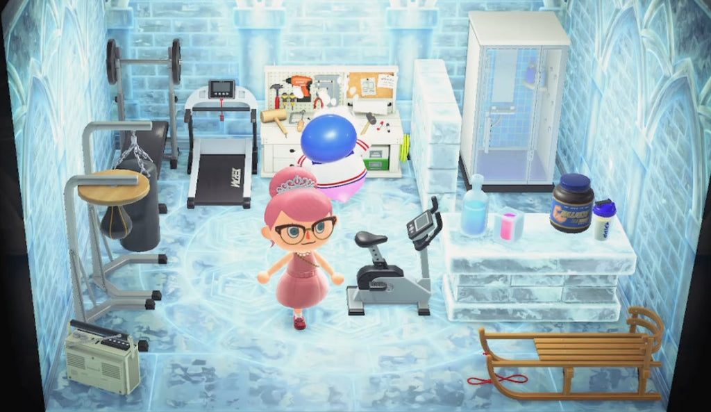 Puck house interior in Animal Crossing: New Horizons