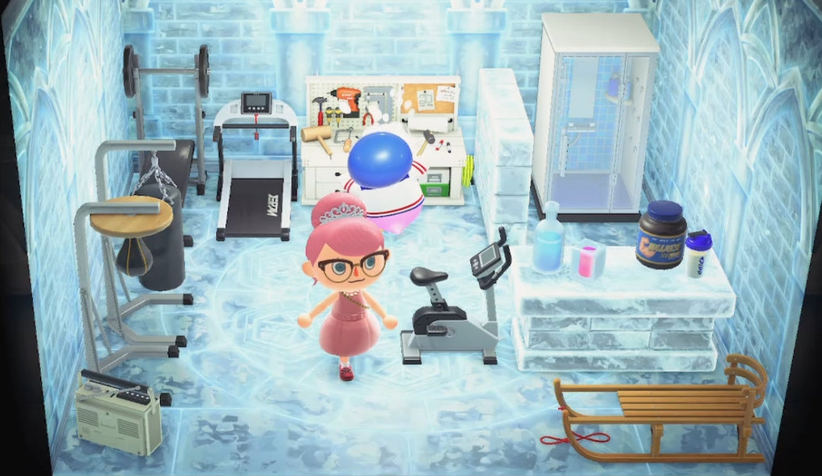 Puck house interior in Animal Crossing: New Horizons