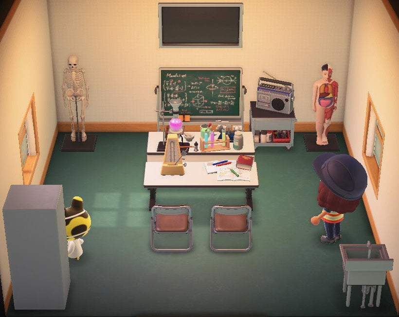 Raddle house interior in Animal Crossing: New Horizons