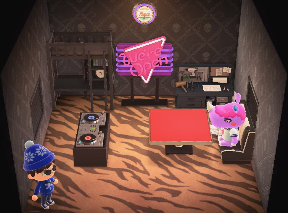 Renée house interior in Animal Crossing: New Horizons