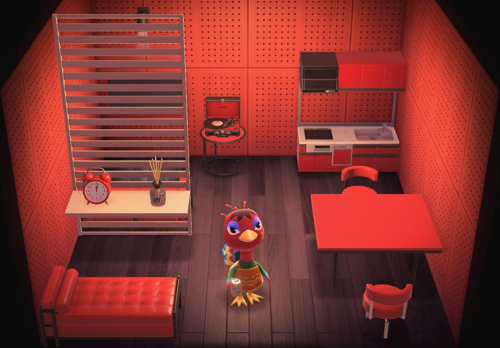 Rio house interior in Animal Crossing: New Horizons