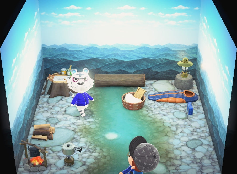 Rolf house interior in Animal Crossing: New Horizons