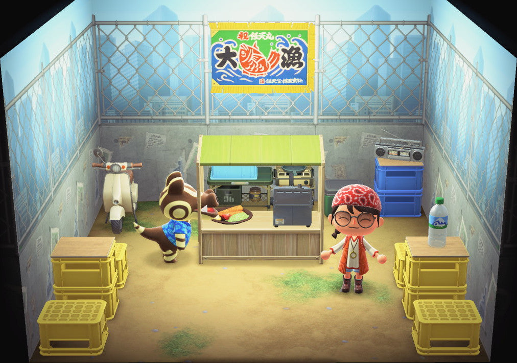 Roswell house interior in Animal Crossing: New Horizons