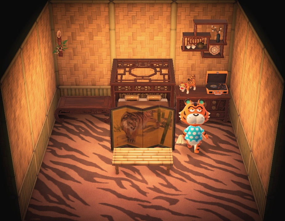 Rowan house interior in Animal Crossing: New Horizons